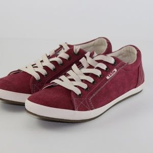 Women's Taos Casual Low top sneaker Red